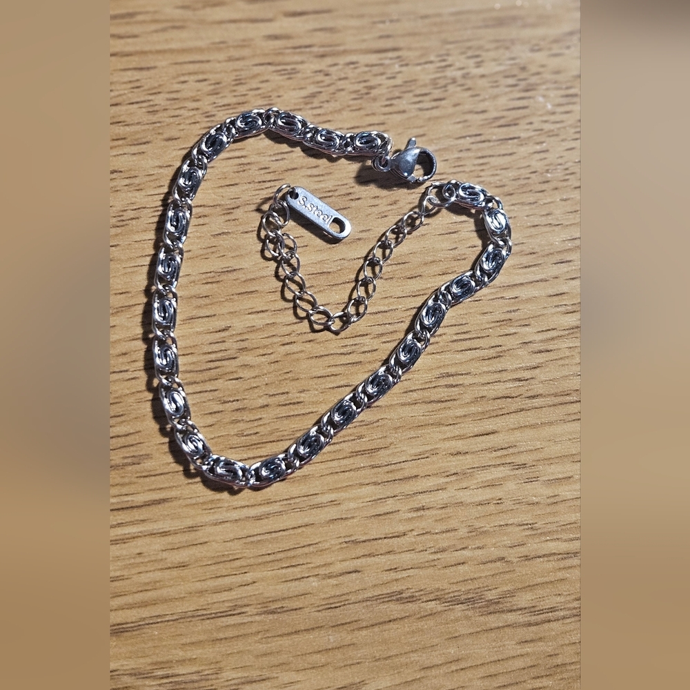 Stainless Steel Bracelet with Lobster Clasp